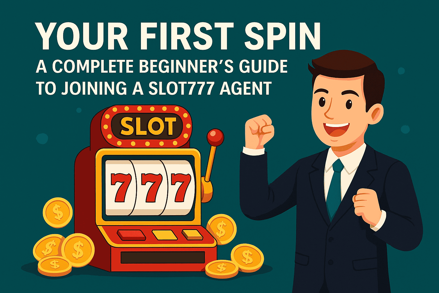 Your First Spin: A Complete Beginner’s Guide to Joining a Slot777 Agent