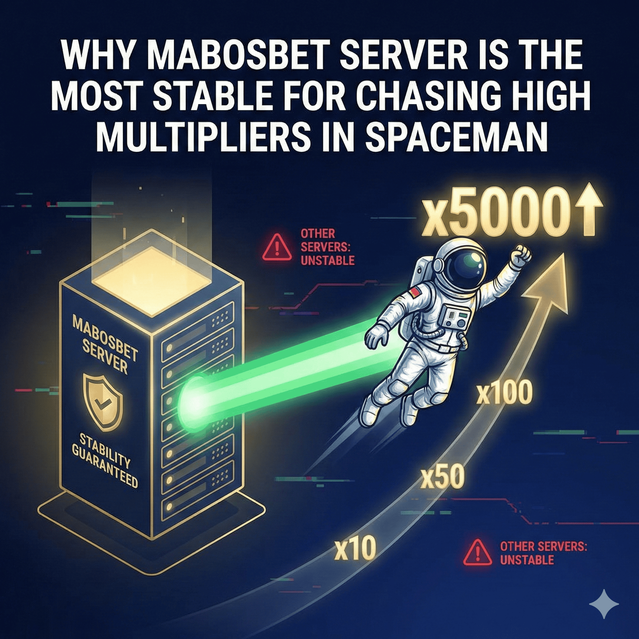 Why Mabosbet Server is the Most Stable for Chasing High Multipliers in Spaceman